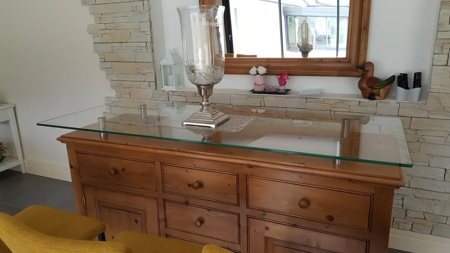 miroir sur mesure ernee